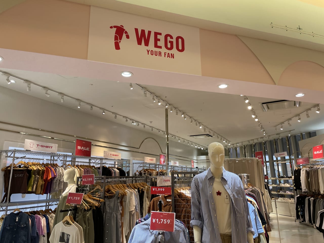 WEGO-LIMITEDSHOPトレッサ横浜店