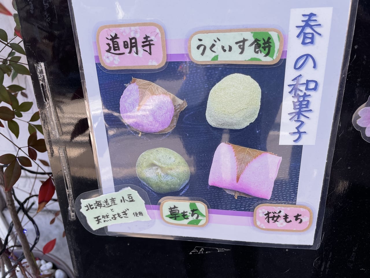 御菓子司 わかば　雛祭り和菓子