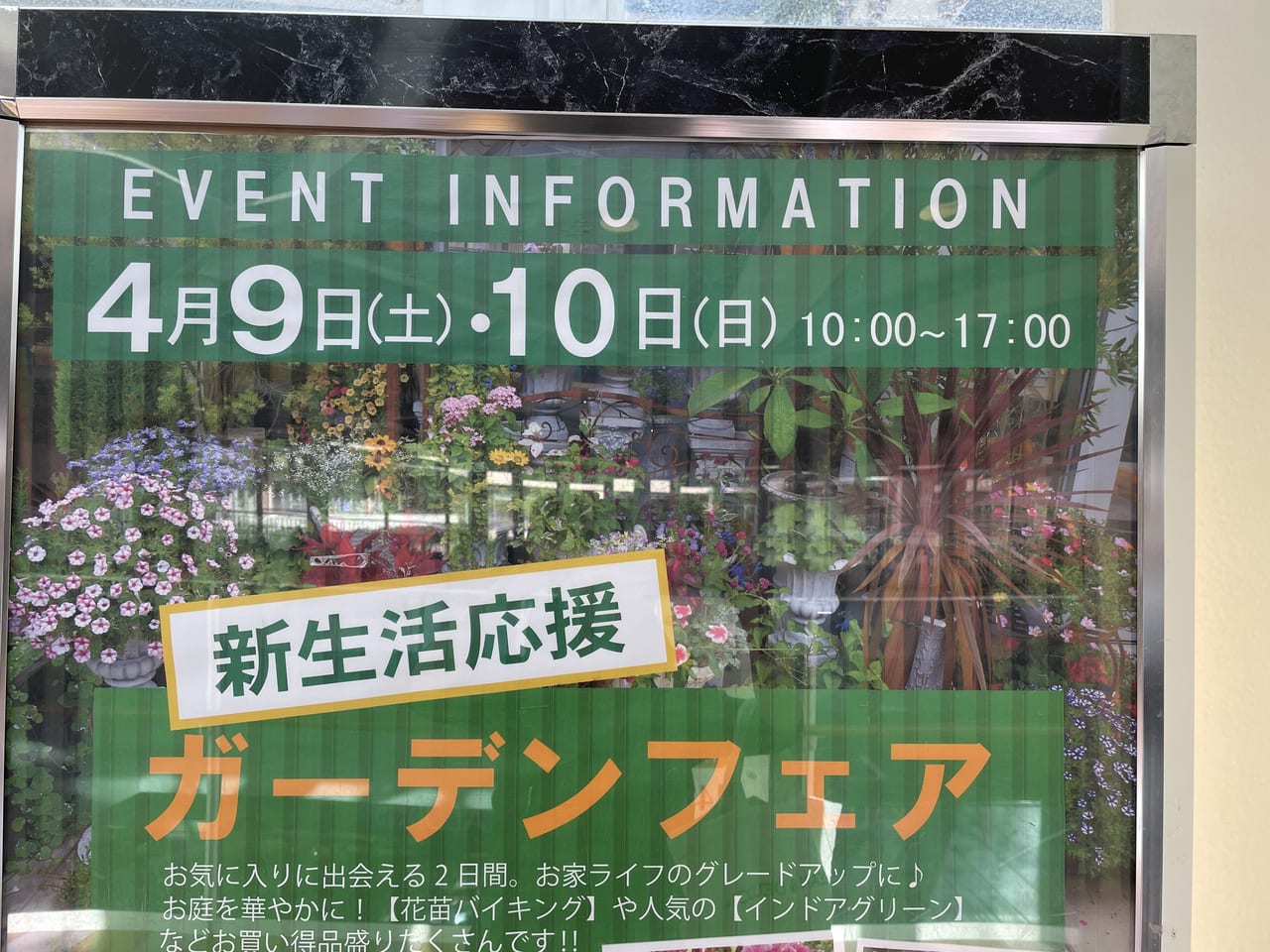 ザ・ガーデントレッサ横浜店　ガーデンフェア