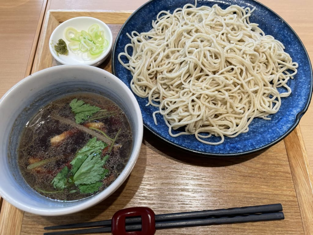 蕎麦処　とみ田　鴨蕎麦